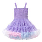 Girls Tutu Dress for Girls Baby Ball Gown Princess Party Vestido Casual Ruffled Bubble Photography Dresses Children Clothes L017