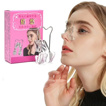 Nose Up Lifting Shaping Shaper Orthotics Clip Beauty Nose Slimming Massager Straightening Clips Tool Nose Up Clip Corrector
