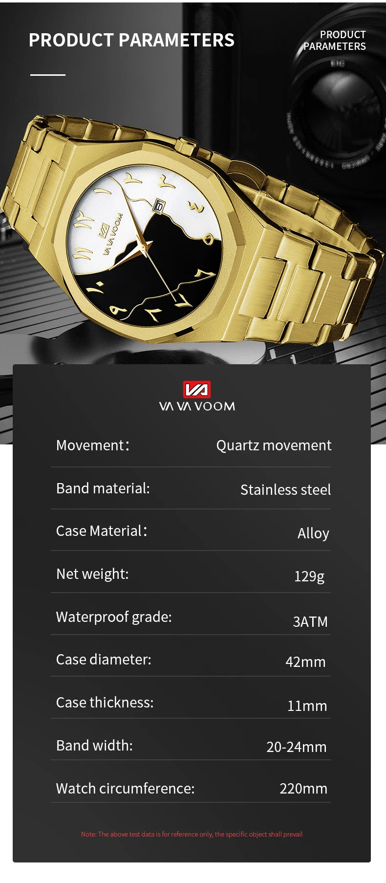 Top Brand Men Watch Marble Dial 42mm Arabic Scale Clock Silver Stainless Steel Quartz Movement Sports Business Wristatch for Men
