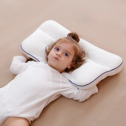 1-16 Years Kids Pillow Neck Protection Children's Partition Pillows Baby Bedding Kindergarten All Seasons Kids Sleeping Pillow