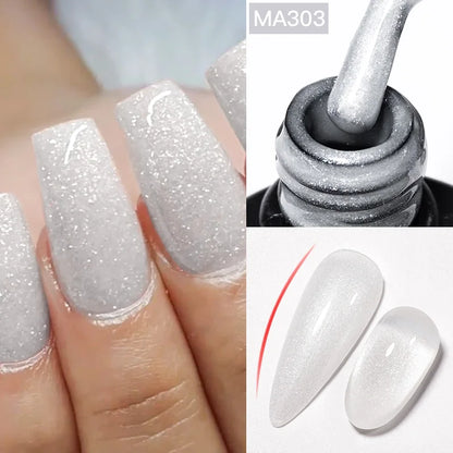 2 In 1 Nude Pink Rubber Base Gel Nail Polish Semi Permanent Self Leveling UV Construction Gel Varnish Soak off DIY Nail Supplies