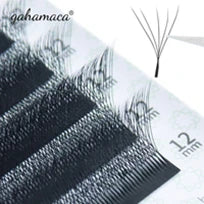 GLAMLASH L+/LC/LD/LU(M)/N Curl 7~15mm MIX 16rows/Case Mink Eyelash Extension Individual Lashes Soft False Eyelashes