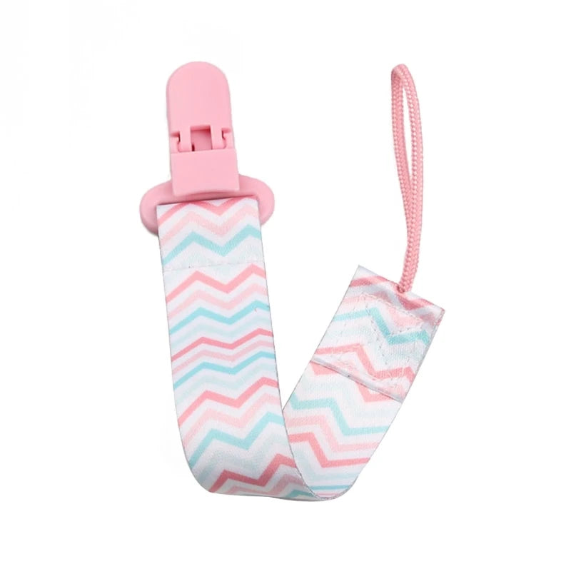 Baby Pacifier Clip Cartoon Pattern Pacifier Strap with Fun& Attractive Design