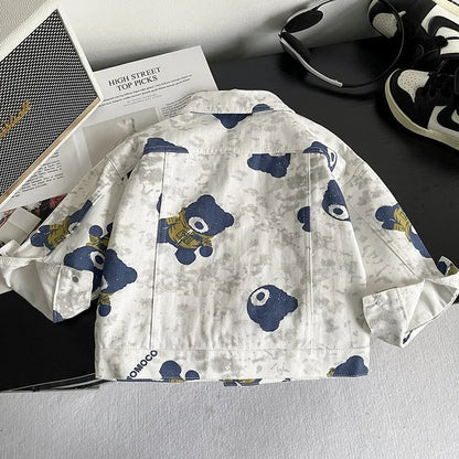 2026 New Boys Spring Autumn Jacket Fashion Casual Coat For Kids Toddler Baby  Outerwear All Match Streetwear Children Clothing