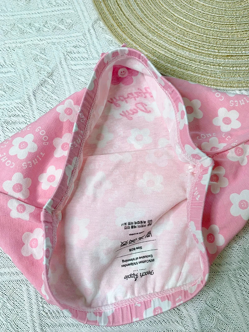 Girls' Underwear Cotton Shorts Children's Cartoon Shorts 5-Pack