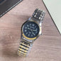 Business Sports Alloy Elastic Strap Glow-In-The-Dark Couple Fashion Quartz Watch For Men And Women