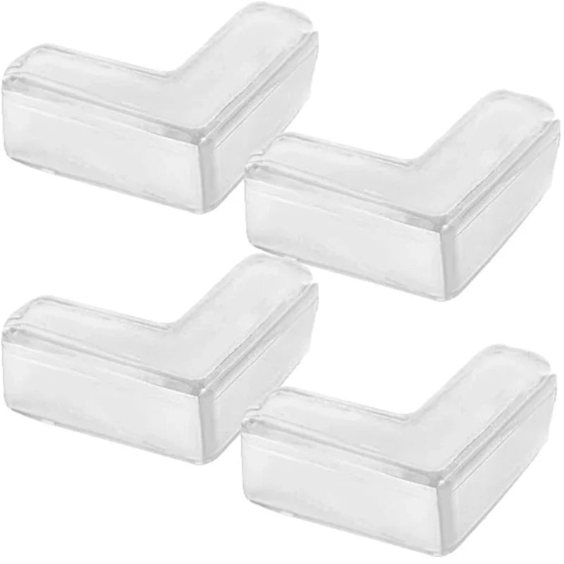Baby Safety Silicone Kids Proofing Edge Protector Soft Transparent Children Anti Collision Table Corner Edge Protection Cover
