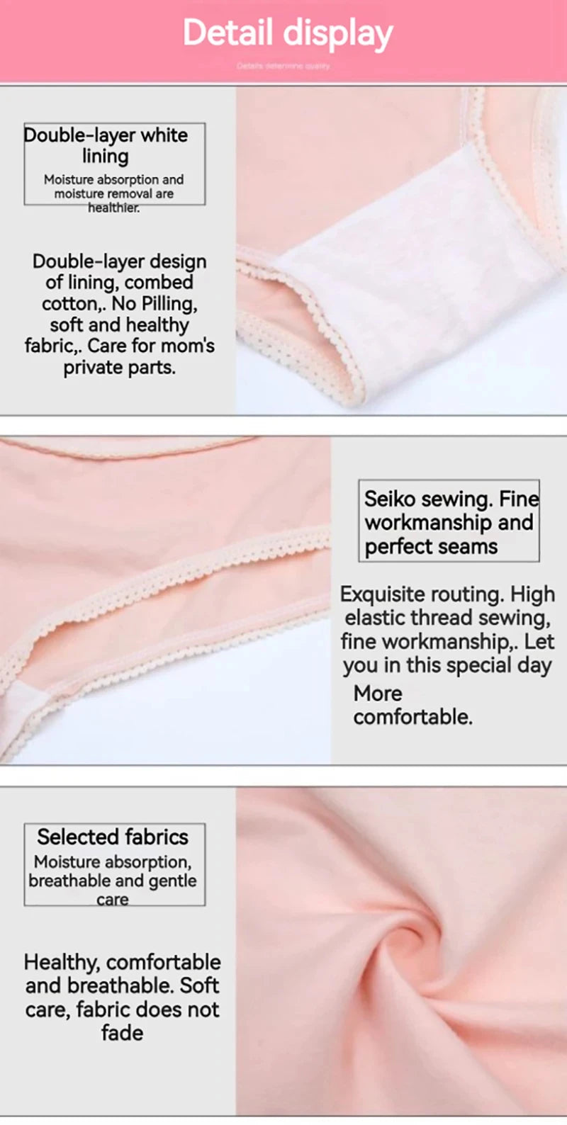 Cotton Panties For Pregnant Maternity Underwear Panty Clothes for Pregnant Women Pregnancy Brief High Waist Maternity Intimates