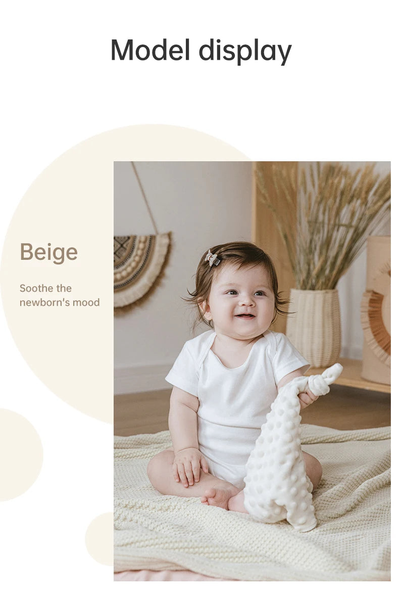 Baby Blanket For Newborn Appease Towel 1Pc Security Blanket Winter Doudou Velvet Soft Infant Facecloth Can Hanging Soother