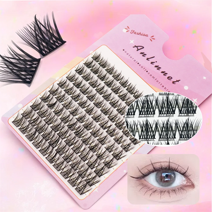 Large Capacity Wheat Ear Fake Eyelashes Anime Eyelashes Natural Eyelashes Cosplay Single Cluster Fake Eyelashes Beginner Makeup