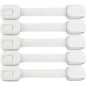 5/10pc Child Safety Strap Locks Baby Locks for Cabinets and Drawers Adhesive Pads Toilet Fridge & More No Installation Required