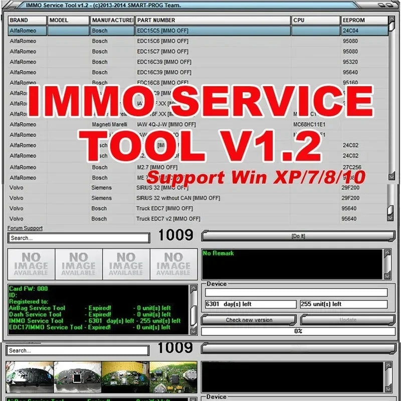 6 IN 1 ECU Software WinOLS 4.7 XDecoder 10.3 ECUsafe 2.0 TOYOLEX 4 DaVinci 1.0.28 IMMO SERVICE TOOL V1.2 Car Repair Software