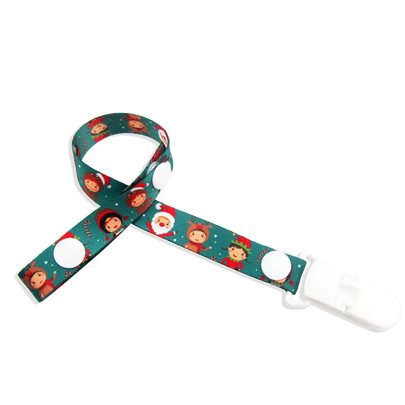 Adjust Baby Pacifier Clip Chain Ribbon Dummy Holder Chupetas Soother Pacifier Clips Leash Strap Nipple Holder for Infant Feeding