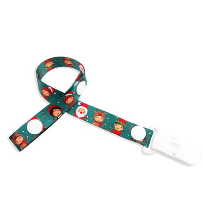Adjust Baby Pacifier Clip Chain Ribbon Dummy Holder Chupetas Soother Pacifier Clips Leash Strap Nipple Holder for Infant Feeding
