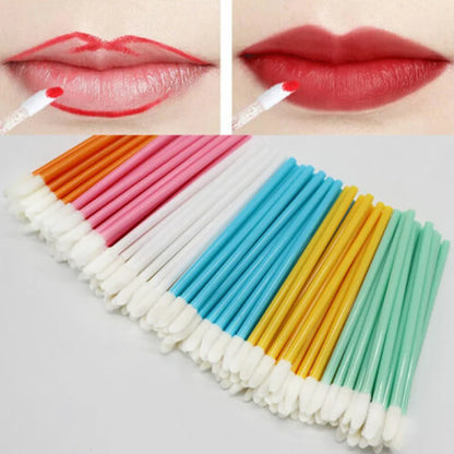 Wholesale 50/100pcs Disposable Eyelash Brush Mascara Applicator Wand Eyes Lip Cosmetics Brushes Extension Cosmetic Make up Tools