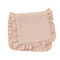 Soft Muslin Cotton Gauze Shoulder Rag Baby Burping Pad Ruffle Newborn Baby Burp Cloths