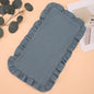 Soft Muslin Cotton Gauze Shoulder Rag Baby Burping Pad Ruffle Newborn Baby Burp Cloths