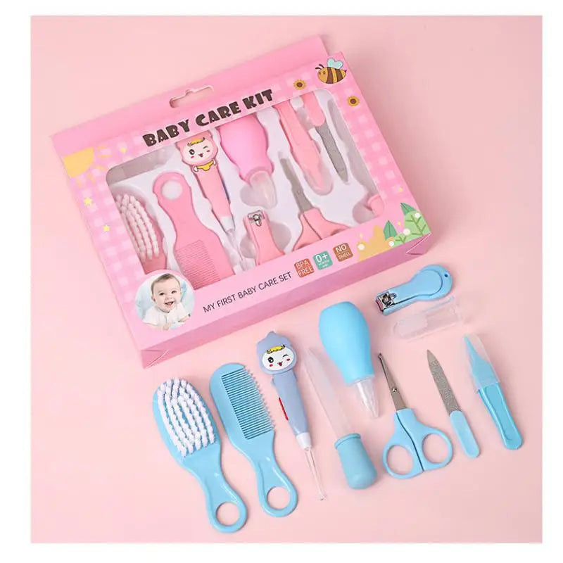 Hot Sale 13pcs Comb Grooming Baby Care Kit Baby Portable Tool Grooming Nail Care Set