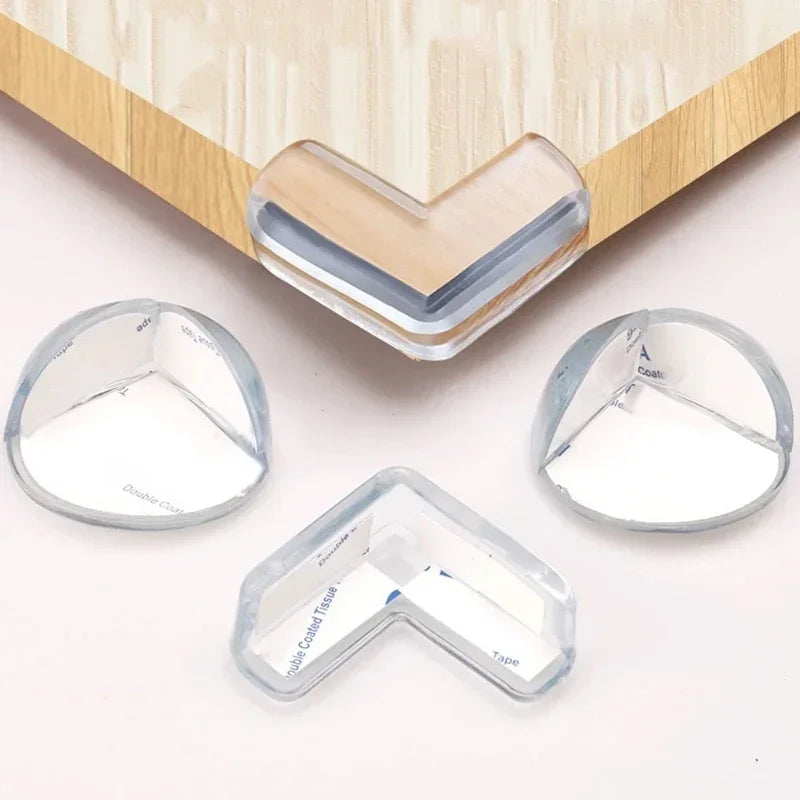 Baby Safety Silicone Kids Proofing Edge Protector Soft Transparent Children Anti Collision Table Corner Edge Protection Cover