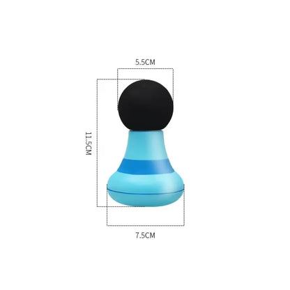 Portable Mini Handheld Electric Massager Deep Tissue Percussion Massage Gun Compact Muscle Relax Tool For Back Neck Shoulder Leg