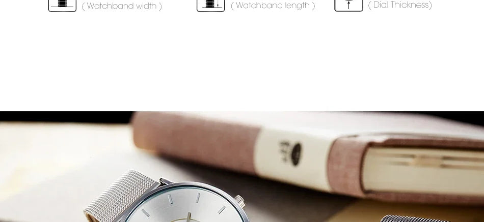 Shengke Fashion Black Watch for Women Classic Relogio Feminino Quartz Ladies Watch Woman Adjustable Mesh Strap Montre Femme
