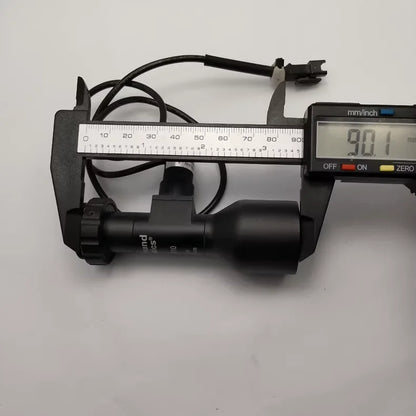 Edmund optics  telecentric lens coaxial 0.5X65mm with lgith source VL-CS2414W in good condition