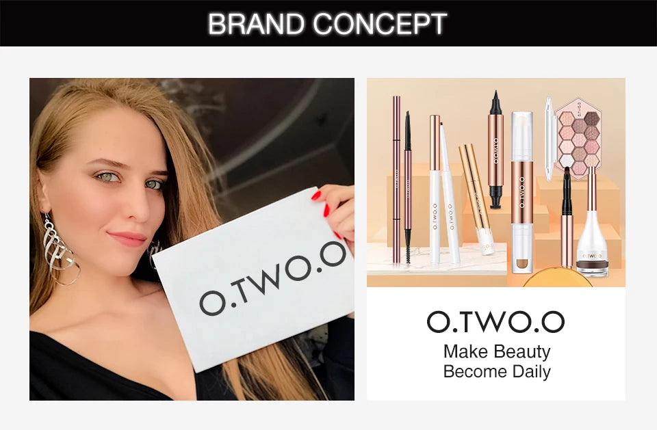 O.TWO.O Air Cushion BB Cream 3 Colors Fuller Coverage Waterproof Long-lasting Concealer Cushion Compact With Puff Face Makeup