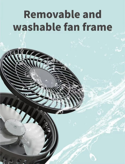Fan for Cart Stroller Fan Portable Outdoor Fan Clip On for Baby 500mAh USB Rechargeable Handheld Electric Fan for Home 3 Speeds
