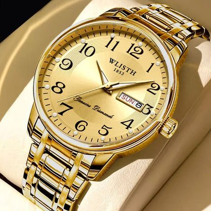 Luxury Women Watch Quartz Watch Digital Wristwatch Waterproof Calendar Luminous Watch Fashion Business Light Man Clock Watches