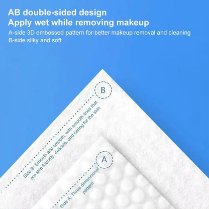 450/500/600 Disposable Makeup Cotton Wipes Soft Remover Pads Facial Cleansing Paper Wipe Cosmetic Pads
