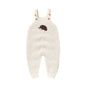Baby Girls Boys Rompers Cute Hedgehog Knitted Newborn Sleeveless Sunsuits Jumpsuits 0-18m Infant Unisex Overalls Toddler Costume