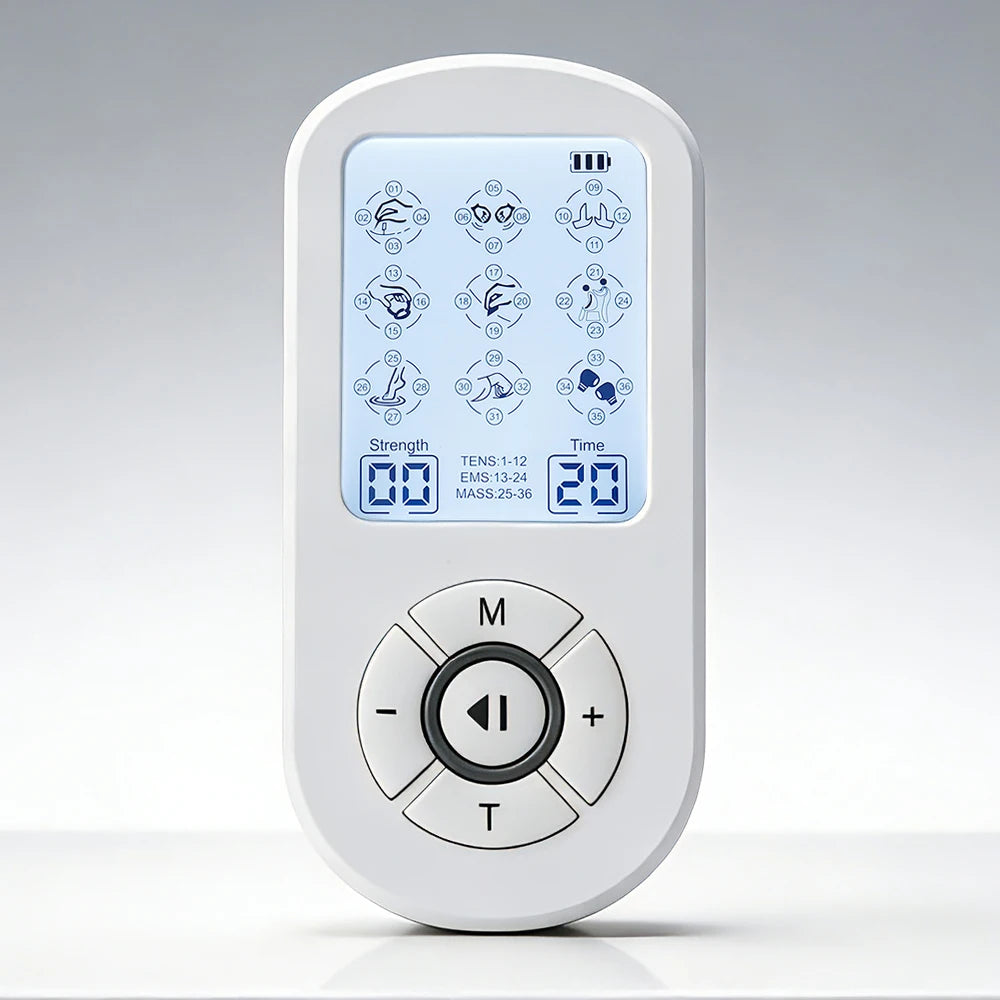 36Modes Electrical EMS Muscle Stimulator Tens Massage Digital Apparatus Pulse Slimming Acupuncture Full Body Relax Massager