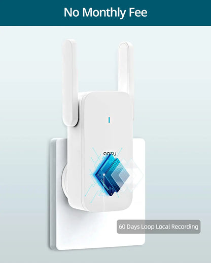 Dekco 5MP Ultra HD WiFi Video Doorbell 2.4/5G Dual WiFi Triple Motion Detection Video Intercom 180-Day Battery Life Work with Alexa