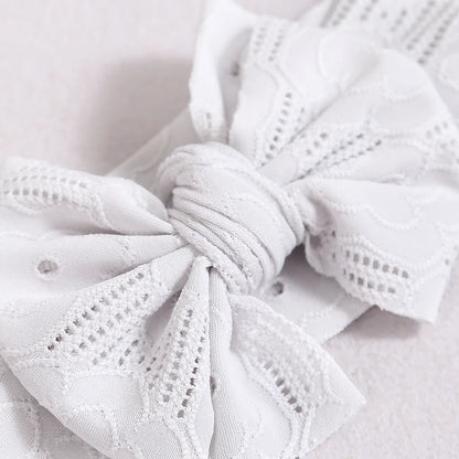 1pcs Bow Baby Head Band for Children Lace Baby Headbands Newborn Soft Headband Turban Kids Headwear Baby Hair Accessories Girl