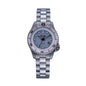 Horolo 30mm Women's Watches Japan Solar Movement Luminous Water Resistant Sapphire Stainless Steel Luxury Watch Gift For Wife