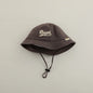 New Embroidered Letter Baby Bucket Hats Spring Sunhat Fishing Hat Sunshade Visor Boy Girl Outdoor Fashion Beach Cap For 6-24M