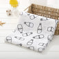 120cm*110cm Swaddle Blanket Baby Cotton Muslin Wrap Baby Blankets Newborn Swaddle Bedding