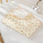 70*90cm Baby Urine Mat Breathable Waterproof Washable Cute Cotton Yarn Printed Newborn Diaper Pad Suitable for All Seasons