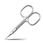 Professional Russian Manicure Scissors Cuticle Regrowth Cut Curved Tip Nail Pedicure Grooming Stainless Steel Dead Skin Remover