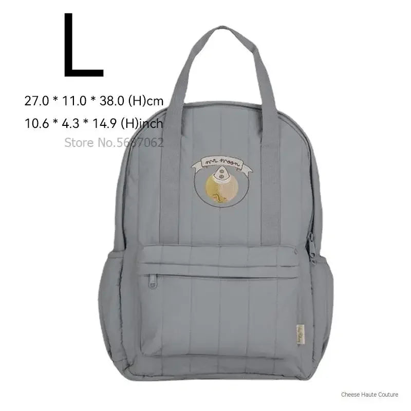 KS Baby Backpack 2024 New Kids Schoolbag Kindergarten Bags Brand Traveling Mom Cherry Lemon Children's Boys Girls Storage