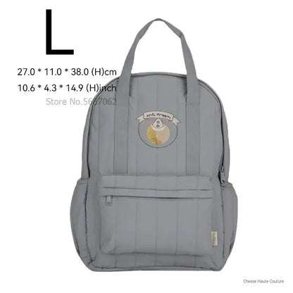 KS Baby Backpack 2024 New Kids Schoolbag Kindergarten Bags Brand Traveling Mom Cherry Lemon Children's Boys Girls Storage