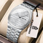 CAREKISO Luxury Fashion Men Clock Waterproof Week Date Casual Man Wristwatch Stainless Steel Quartz Business Men's Watches Reloj