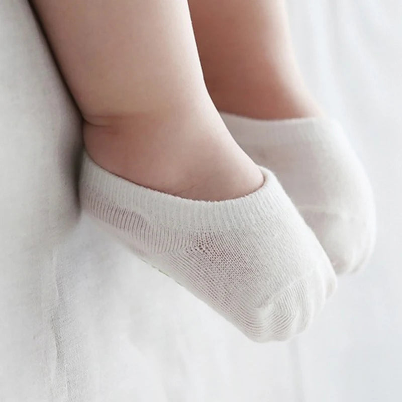 Candy Baby Floor Socks New Born Cotton Unisex Kids Anti-slip Sock Short Ankle Socks First Walker For Infant Boys Girls 1-3Y