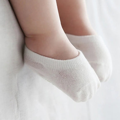 Candy Baby Floor Socks New Born Cotton Unisex Kids Anti-slip Sock Short Ankle Socks First Walker For Infant Boys Girls 1-3Y