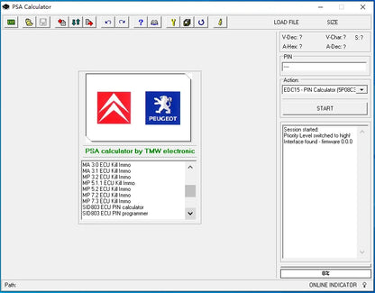 for PSA Software V16.04.07 and for PSA PIN Calculator software and for PSA ENGINE ECU ENCODE Software for Citroen for Peugeot