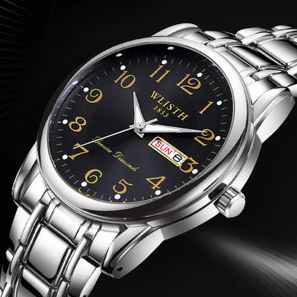 Luxury Women Watch Quartz Watch Digital Wristwatch Waterproof Calendar Luminous Watch Fashion Business Light Man Clock Watches