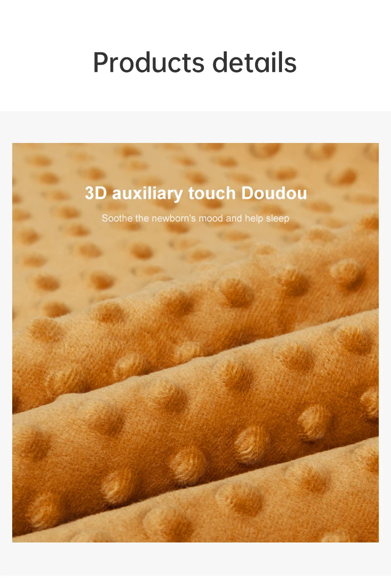 Baby Blanket For Newborn Appease Towel 1Pc Security Blanket Winter Doudou Velvet Soft Infant Facecloth Can Hanging Soother