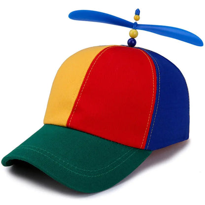 Helicopter Propeller Bamboo Dragonfly Funny Sun Cap Baseball Cap Adventure Dad Hat Snapback Hat
