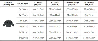 Barcali 26AW Kids Washed Corduroy Clohes Girl Set Long Sleeves Dress Toddler Set Baby Outfits Boys Sweatshirts Soft Cotton