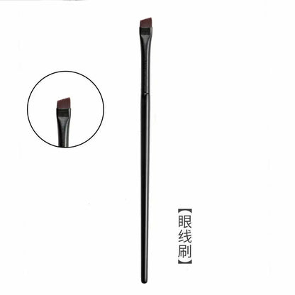 Makeup Brushes for Women Flat Fine Blade Eyebrow Contour Brush Eyeliner Brush Professional Liner Brow Cosmetic Beauty Tools